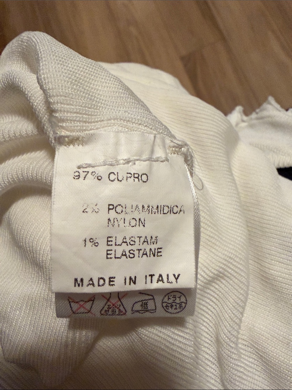 Gucci Cream Ribbed Racerback Tank Top - Picture 7 of 7